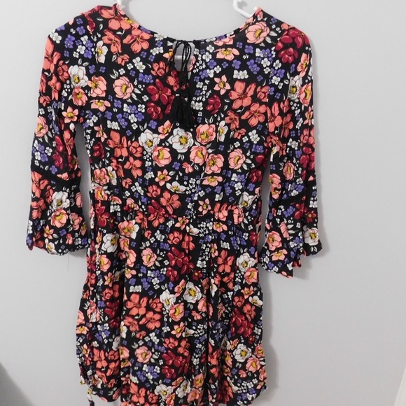 JUSTICE FLORAL DRESS - Picture 2 of 4